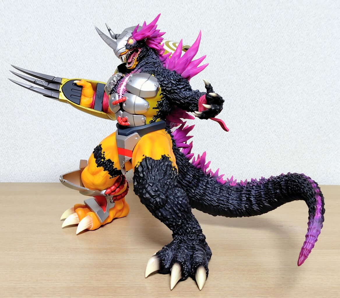 ゴジラ細胞！】東宝大怪獣シリーズ ウォーグレイモン：