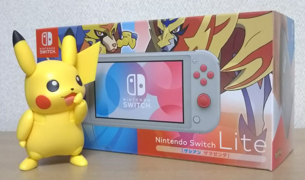ポケモン 剣盾までもうすぐ(^.^)】Nintendo Switch Lite ザシアン