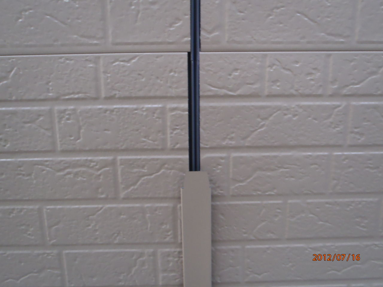 外壁リフォーム 工事中 サイディングは張り始めると早い ランニング生活