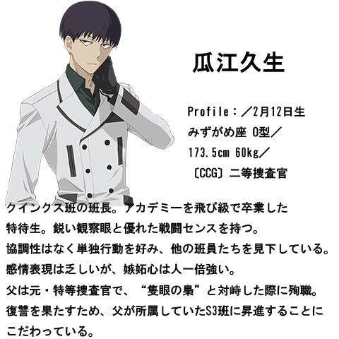 東京喰種トーキョーグール Re 18年 春の新作アニメ 東京喰種トーキョーグール Re 18年 春の新作アニメ