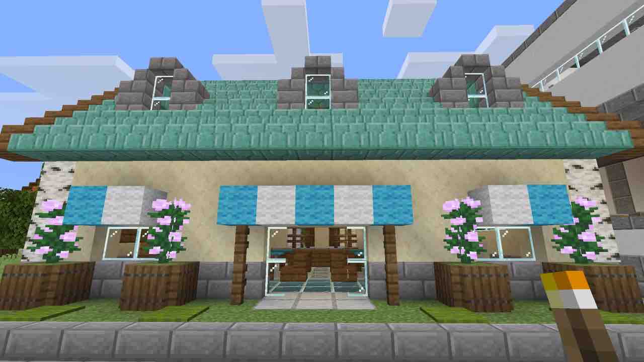 フィッシュ チップス屋さん マイクラ夫婦の婦のほうが我が町を記録する