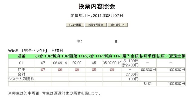 WIN5的中