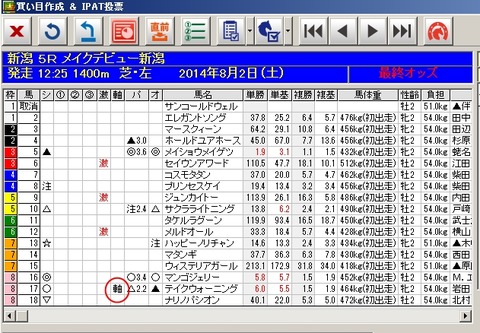 極軸例