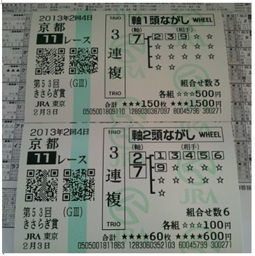馬券_菊池0203京都11Rwin