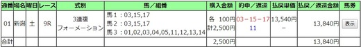 180728新潟09R3連複