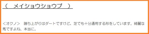 181110デイリー杯穴推奨オクノ