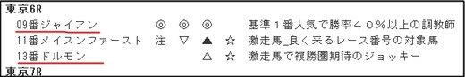 データ_1007日東京6R