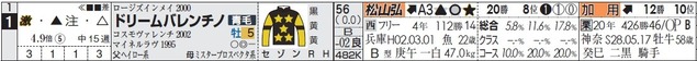 福島11R_ドリームバレンチノ