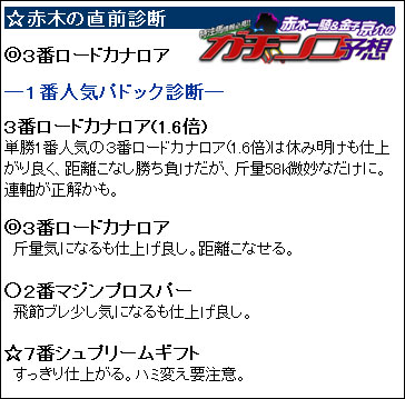 ガチンコ_赤木阪急杯