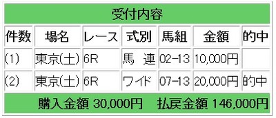 競馬ブラスト東京6