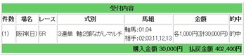 競馬阪神5