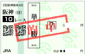0406阪神10R決め軸単勝