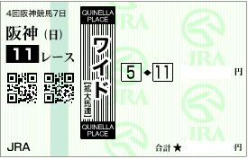 0927神戸新聞杯決めワイド1点勝負A