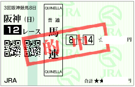 0629阪神12R決め馬連加重