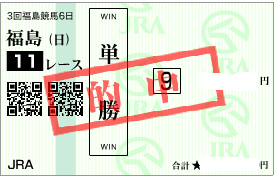 1117福島記念決め軸単勝