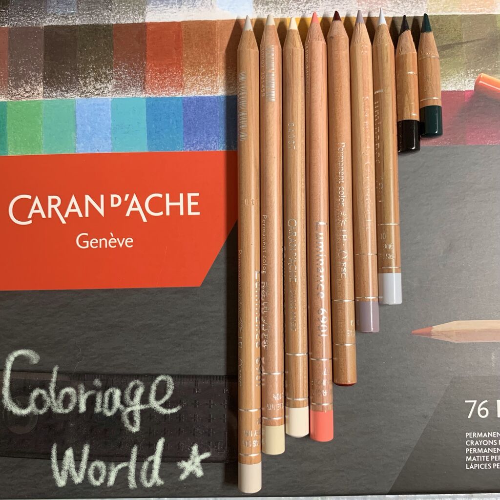 私が今一番好きな色鉛筆。_carand'ache luminance_ : Coloriage World -大人の塗り絵- 私が今一番好きな色鉛筆。_carand'ache luminance_ : Coloriage World -大人の塗り絵-