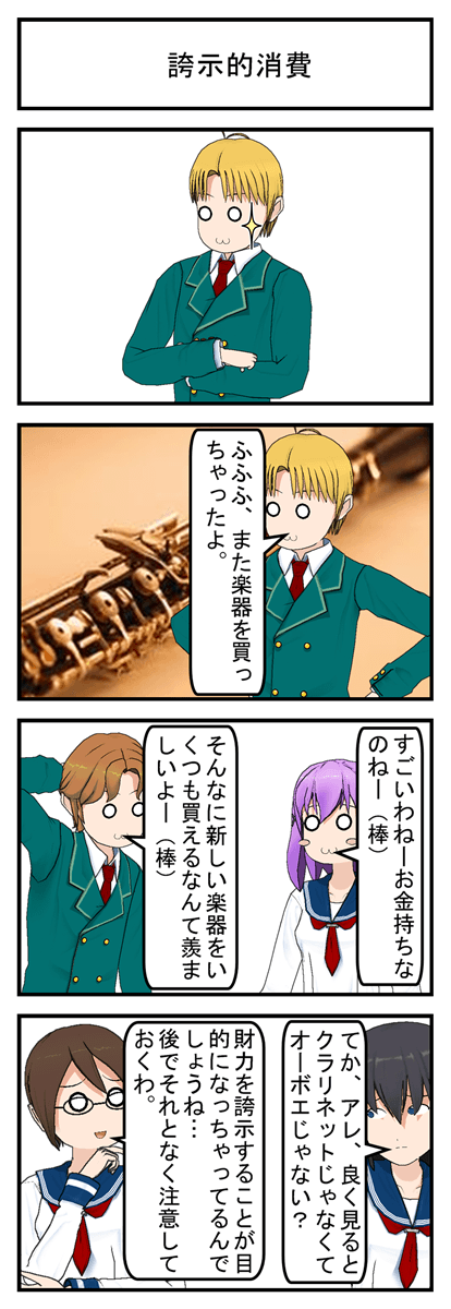誇示的消費