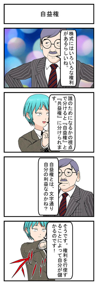 自益権