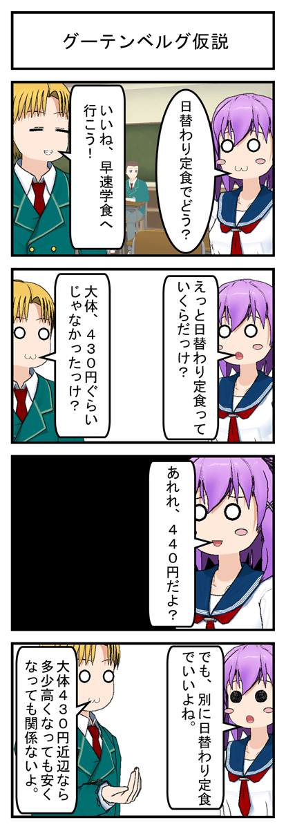 グーテンベルグ仮説