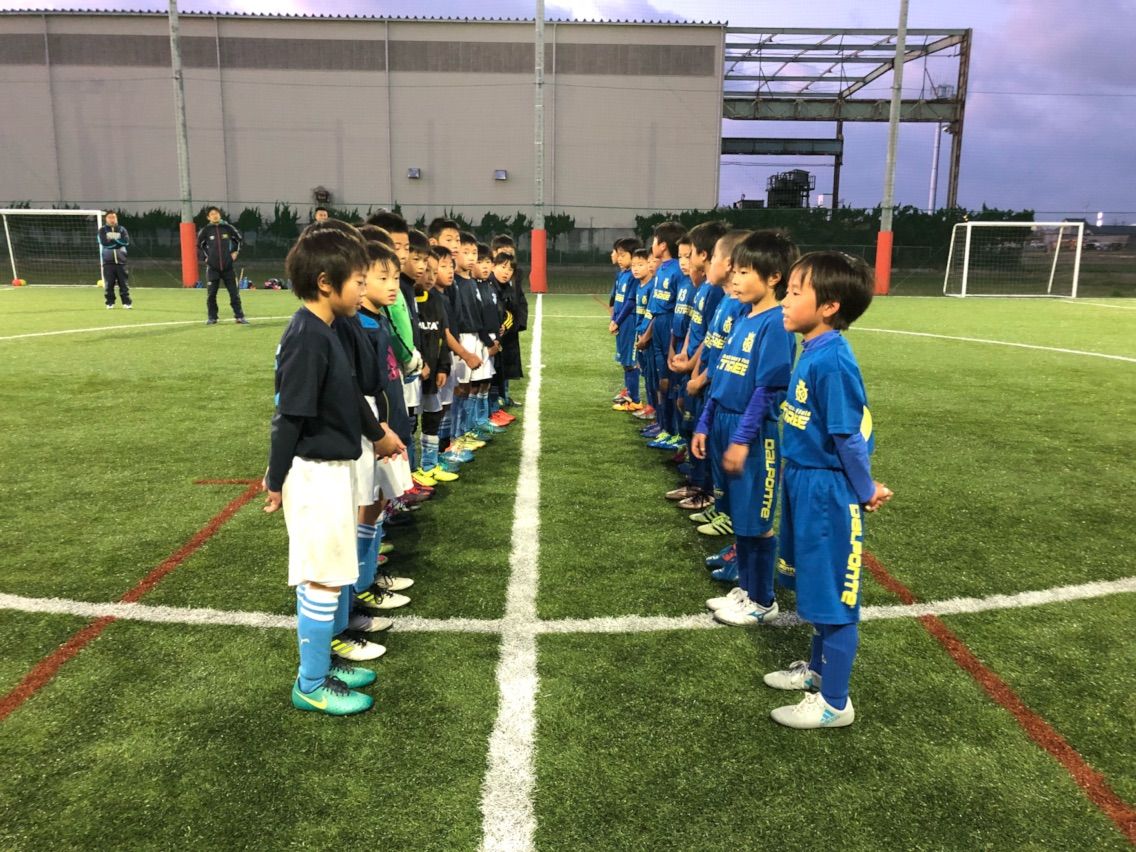 11月5日 日 3年生 練習試合 大形エフスリー Kf3 Blog