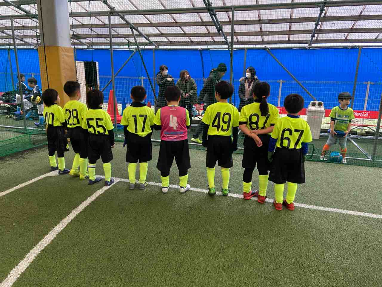2月24日 月祝 1年生練習試合 Kf3 Blog
