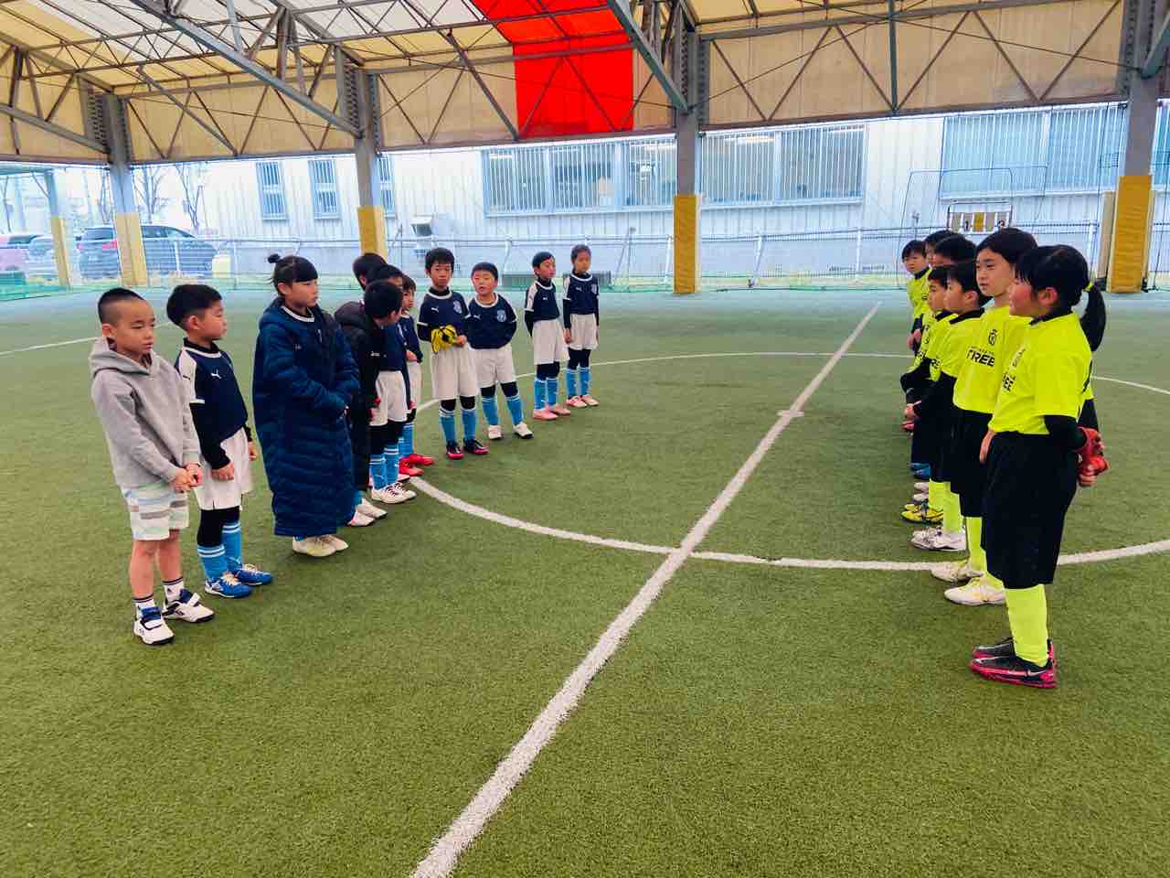 12月12日 土 2年生練習試合 Kf3 Blog