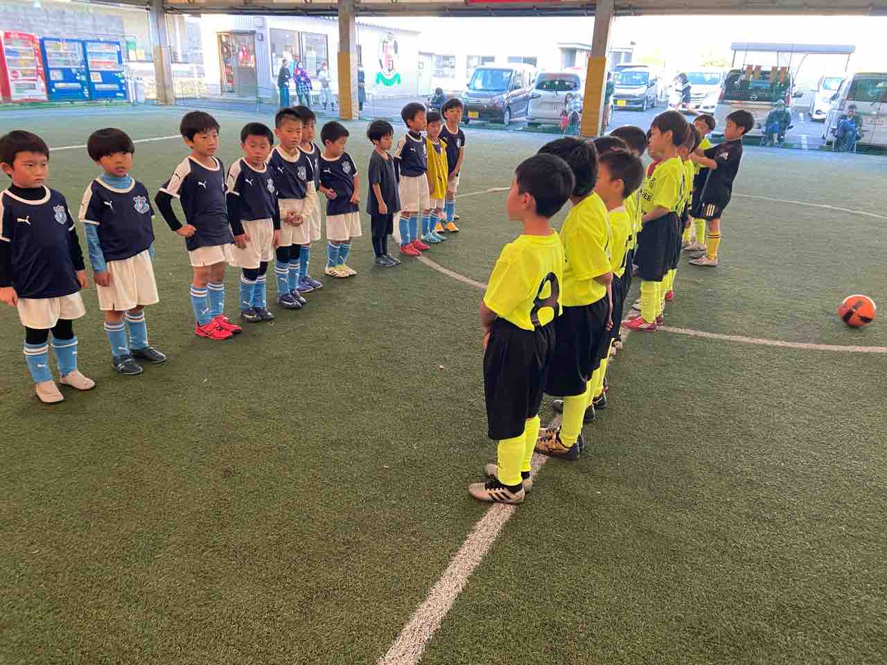 10月25日 日 1年生練習試合 Kf3 Blog