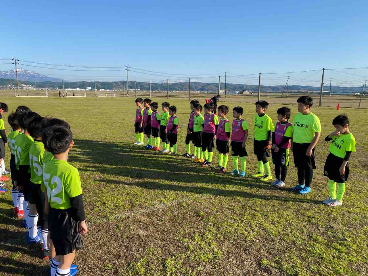 4月11日 日 U 10練習試合 Kf3 Blog