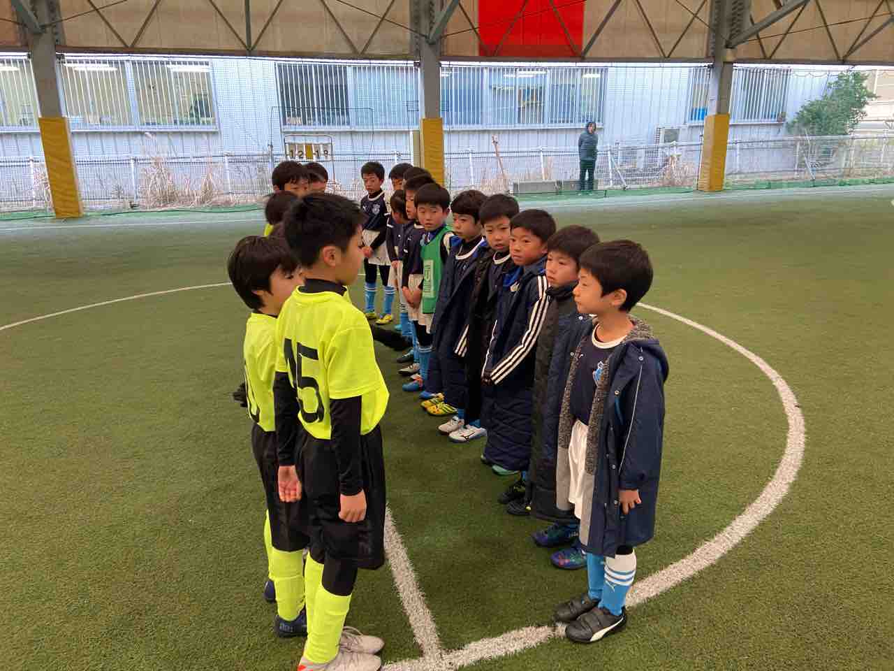 1月18日 土 2年生練習試合 Kf3 Blog