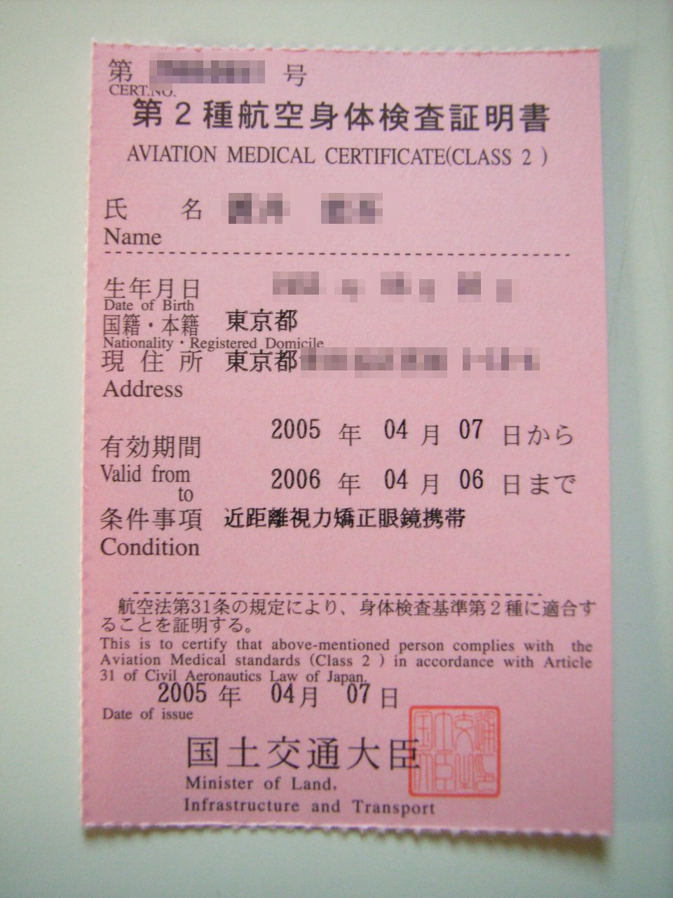 身体検査 Soaring