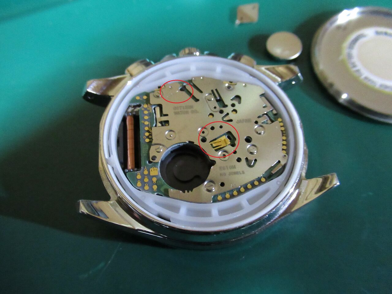 美品　☆新品二次電池　シチズン　プロマスター　電波ソーラー　軽量チタン　E610 CITIZEN - 美品 ☆新品二次電池 シチズン プロマスター 電波