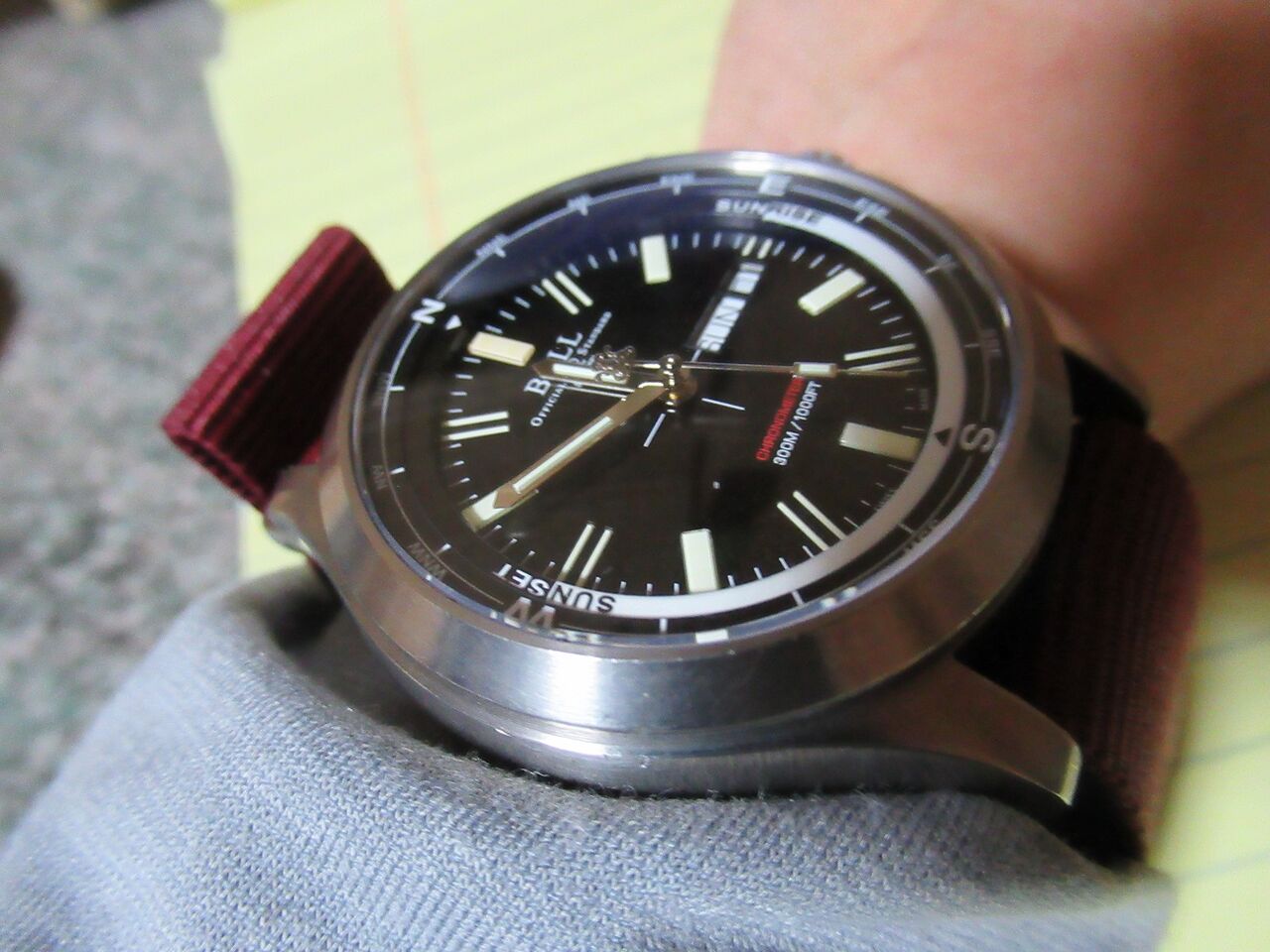 ボールウォッチの竜頭をやっていまう 命と絵画と音楽と