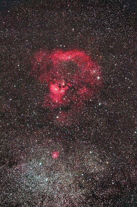 s-シグマ150mmF2.8によるクエッションマーク星雲.WebⅦ