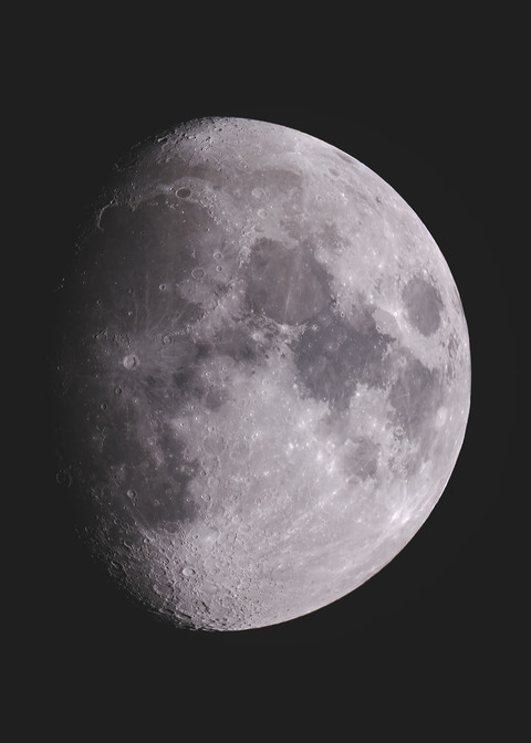 月齢11.0のお月様.2025.07.06.WEbⅣ