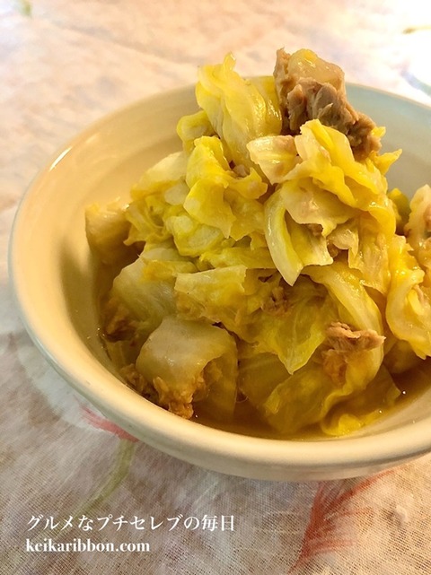 Simmered-Chinese-cabbage-and-tuna