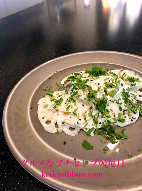 [Lotus-root-recipe]Healthy,crunchy-salad