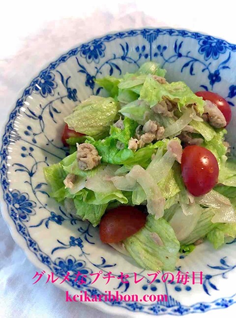 Lettuce-salad(with-tuna)