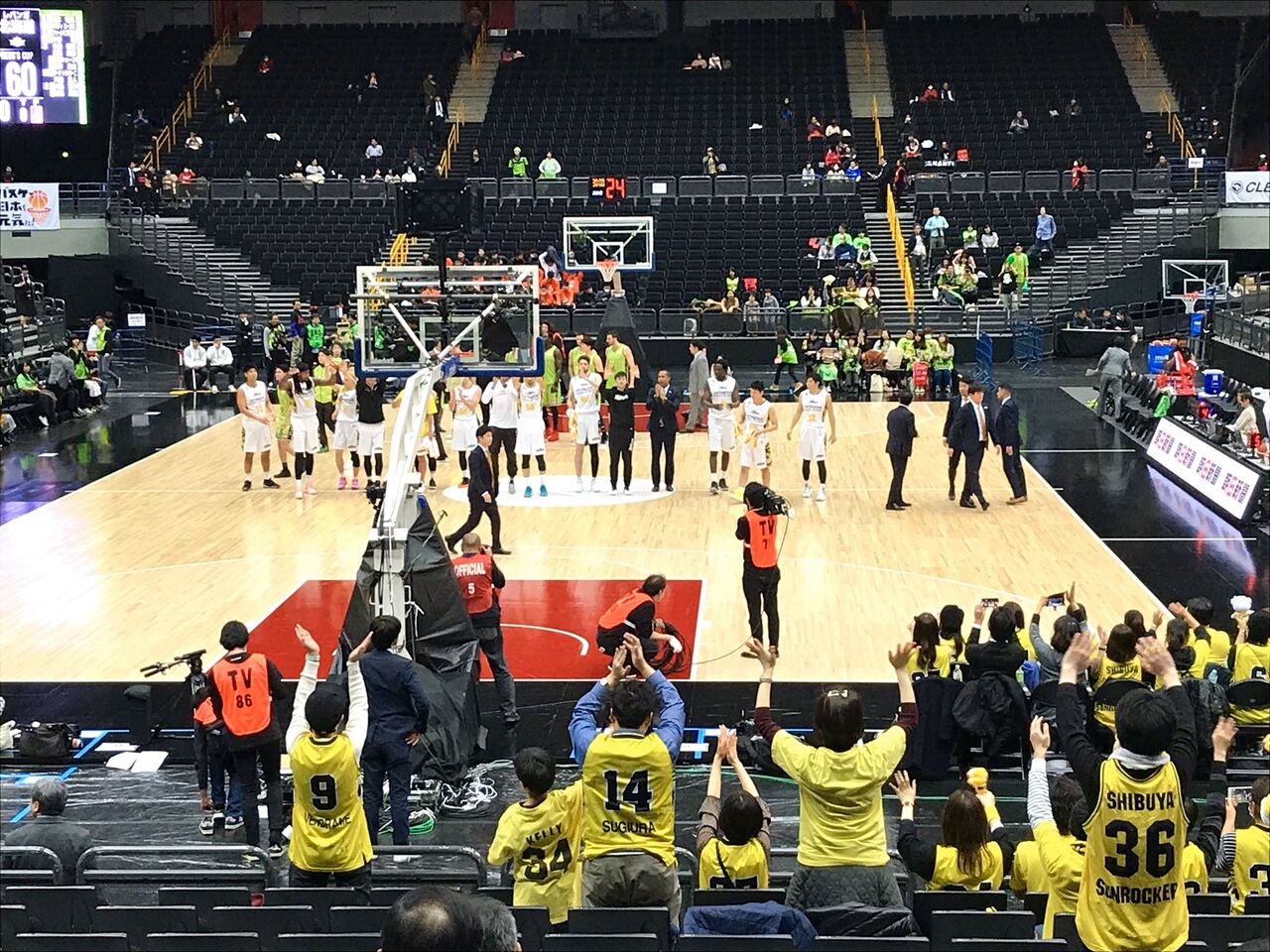 バスケット天皇杯 準々決勝第一試合 Sr渋谷vs北海道 Nbaスポーツ速チャン