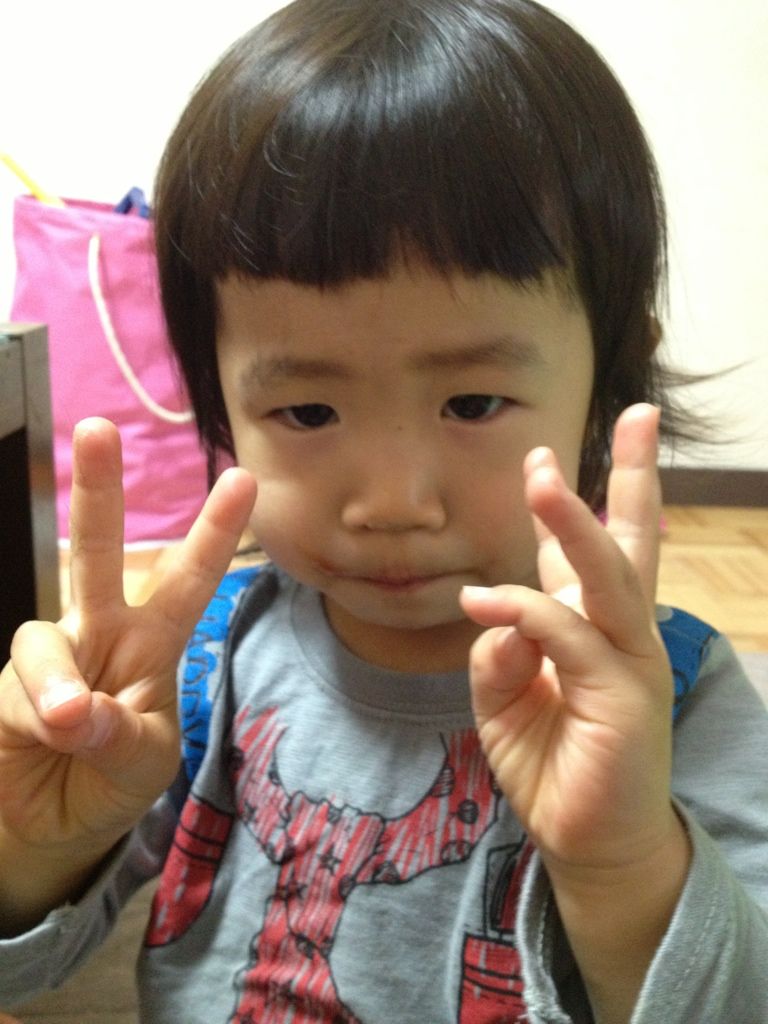 こんなに前髪パッツン 小学生ならイジメられるわってくらいの天音ちゃんの短すぎる前髪とか年始の予定とか 能勢慶子 の 絵日記