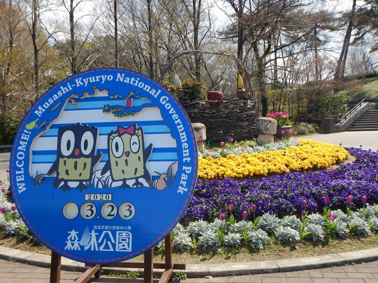 孫と森林公園のアスレチックとサイクリングで遊び倒す ２０２０ 夢は枯れ野を