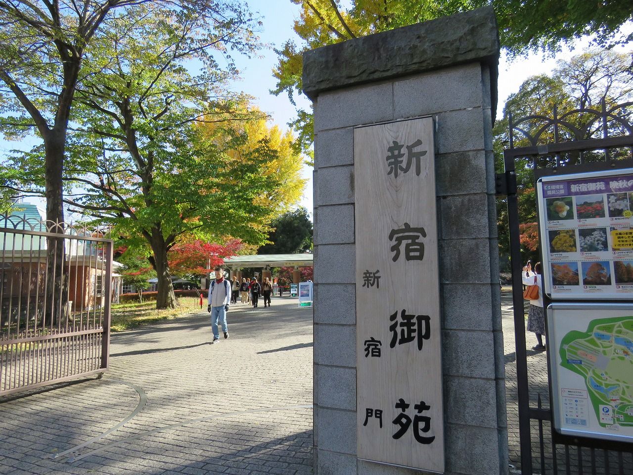 都内公園を紅葉散歩 新宿御苑 夢は枯れ野を 都内公園を紅葉散歩 新宿御苑 夢は枯れ野を