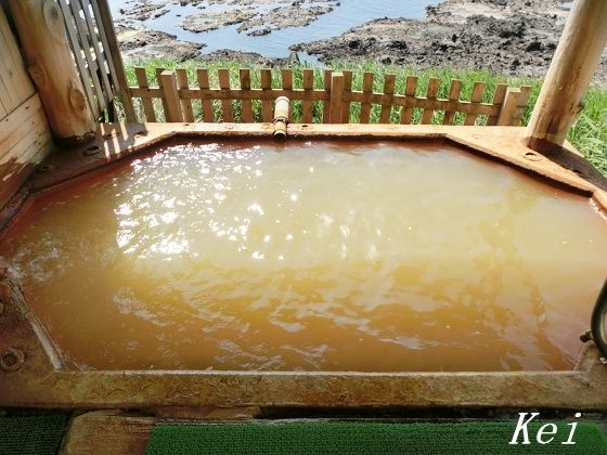 黄金崎不老不死温泉(10)新館大浴場、展望露天風呂 〔青森県深浦町