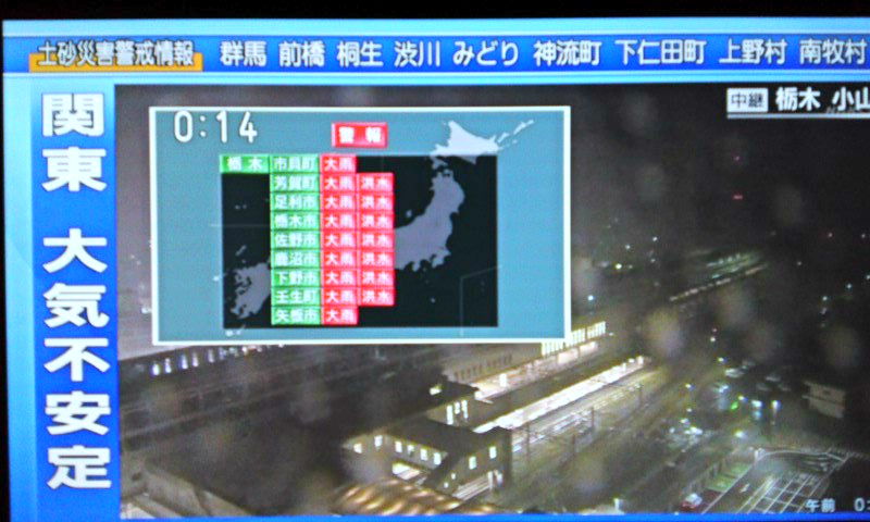 地震 栃木 栃木県南部の震度3以上の観測回数