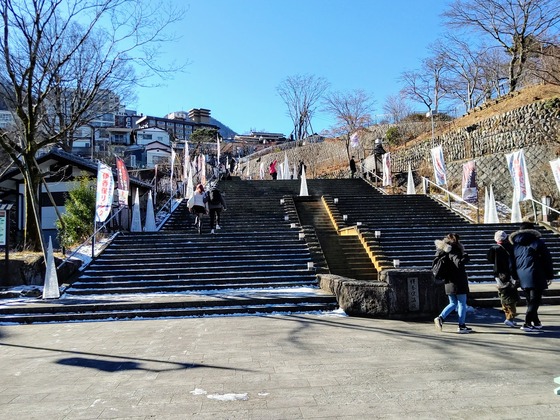 伊香保温泉石段街(3)頭文字Dマンホール☆温泉むすめ〔群馬県渋川市