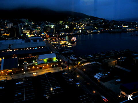 函館温泉 ラビスタ函館ベイ 3 展望ラウンジから函館の夜景を眺める 北海道函館市 ゆる山 湯ったり ぶらり旅 ゆゆぶ