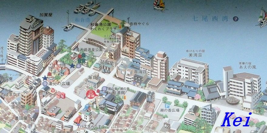 和倉温泉街 和倉港から見る日の出と七尾西湾 石川県七尾市 遊々 湯ったり ぶらり旅 ゆゆぶ 和倉温泉街 和倉港から見る日の出と七尾西湾 石川県七尾市 遊々 湯ったり ぶらり旅 ゆゆぶ