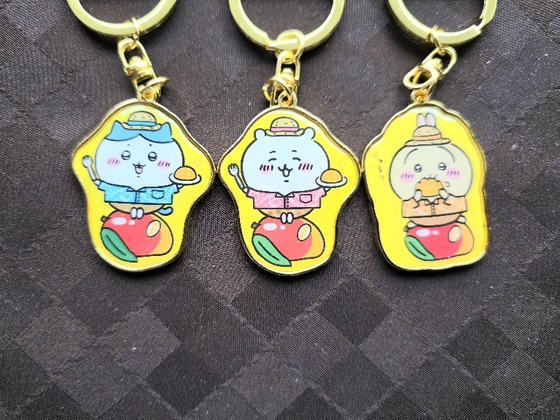 ご当地ちいかわ(6)宮崎県と大分県のご当地ちいかわキーホルダー : ゆる