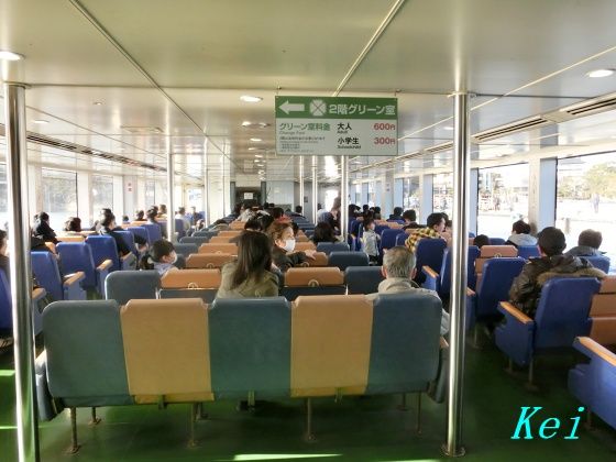 松島湾内巡り遊覧船 仁王丸 1 ２階グリーン席 展望デッキがオススメ 宮城県松島町 ゆる山 湯ったり ぶらり旅 ゆゆぶ