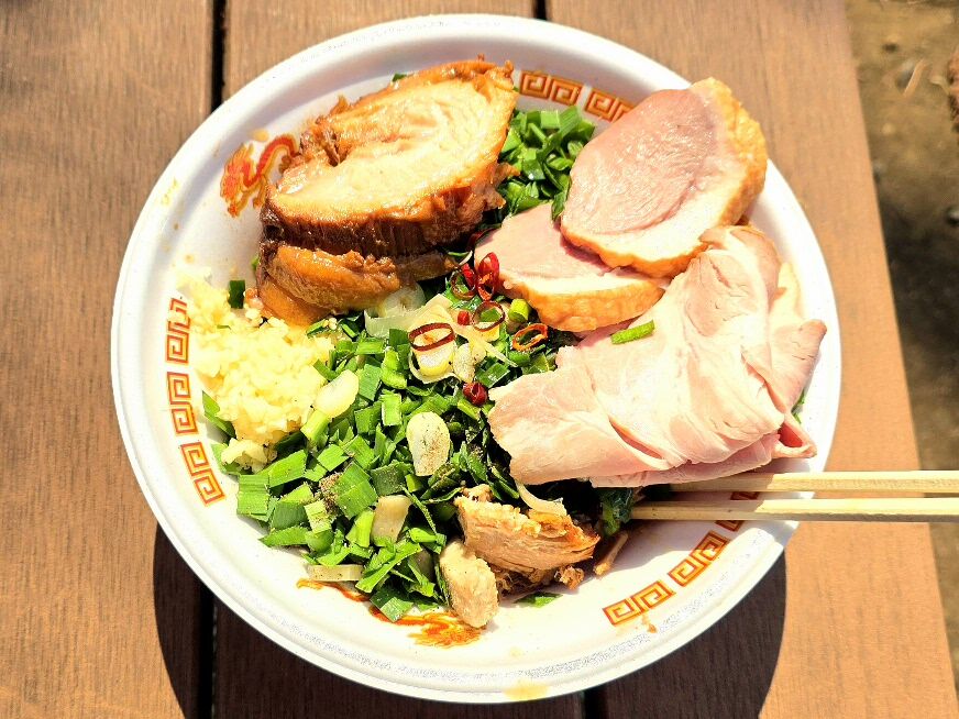 つくばラーメン祭(4)ハイマウントJ×それいけたかちゃんラーメン｢無限