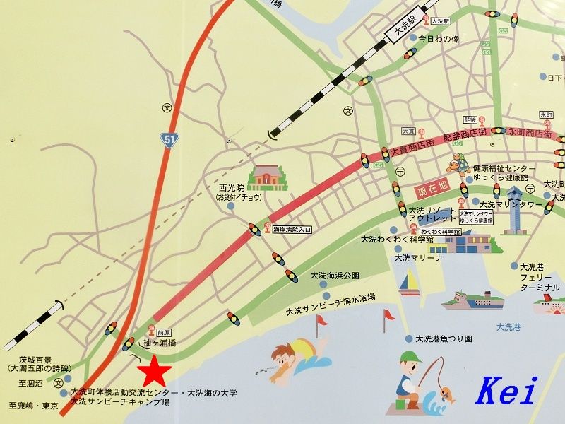 茨城県大洗町の日帰り温泉 潮騒の湯 1 大洗町は ガールズ パンツァー の聖地 大洗町漁協かあちゃんの店 遊々 湯ったり ぶらり旅 ゆゆぶ